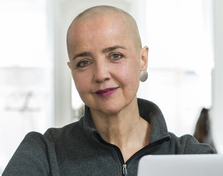 Reproduced with permission from Novocure GmbH© - all rights reserved. Permission for global image use was obtained from the patient.