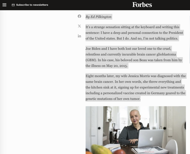 Forbes Cancer Moonshot