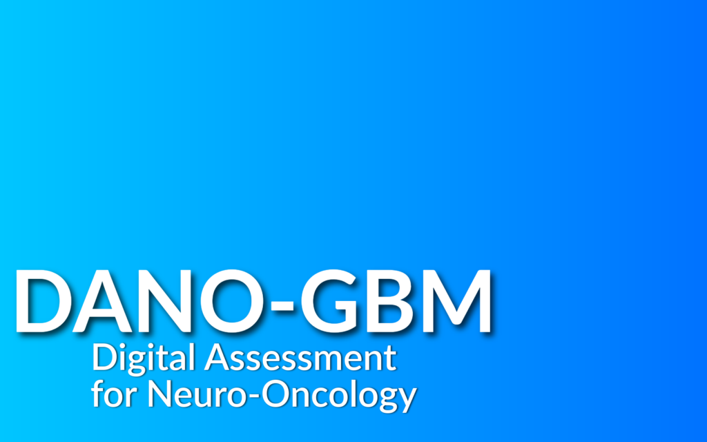 OurBrainBank for Glioblastoma DANO-GBM digital assessment for neuro-oncology program
